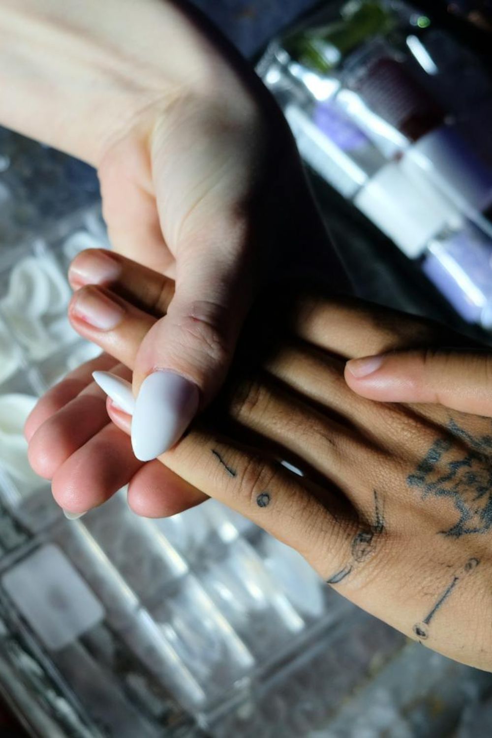 Removing acrylic nails