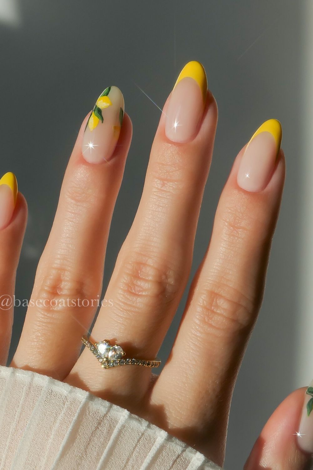 Yellow Lemon Accent Tips