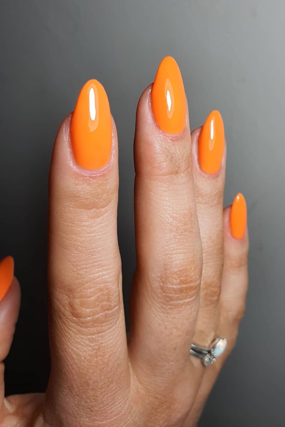 Neon Orange Almond