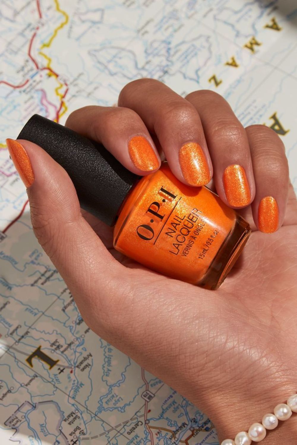 Shimmery Sunset Orange