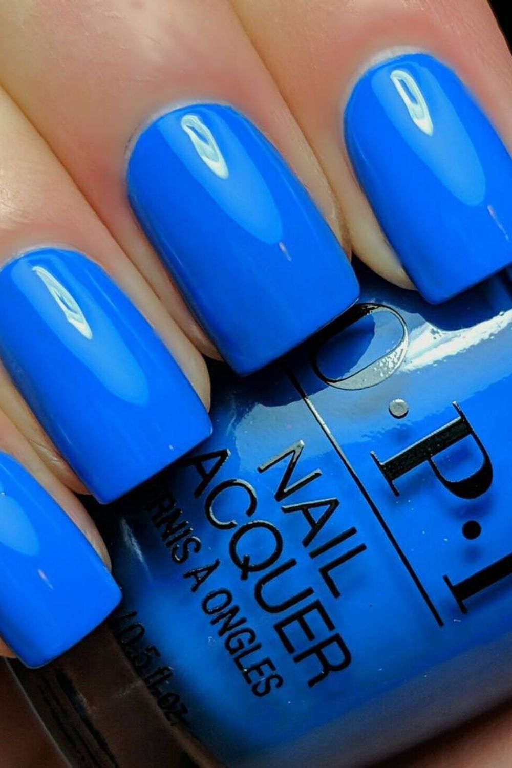 Vibrant Blue Block