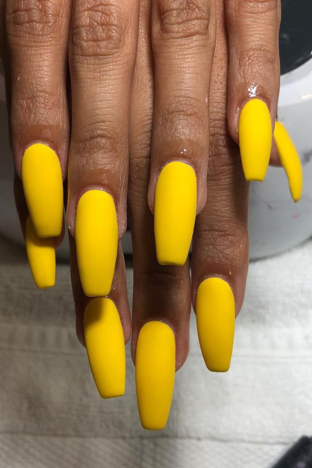 Matte Yellow Bold