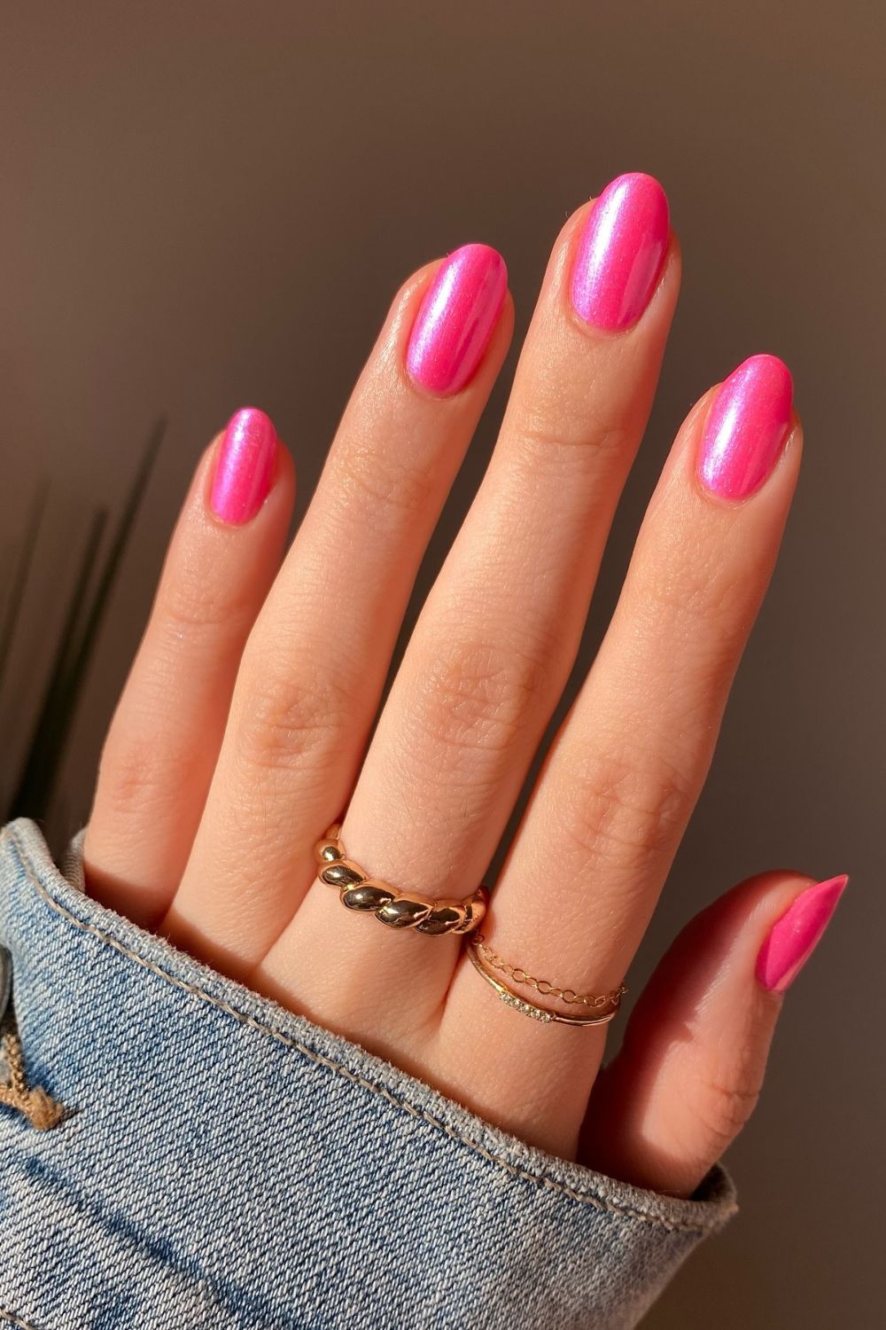 Shimmery Hot Pink
