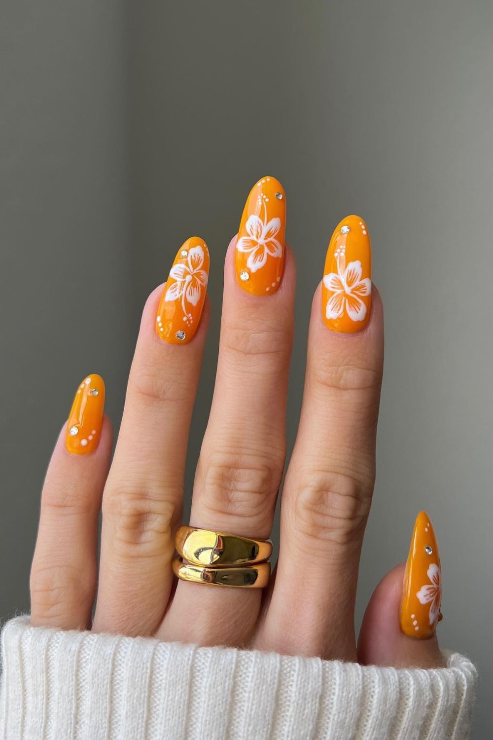Bold Orange Blossoms