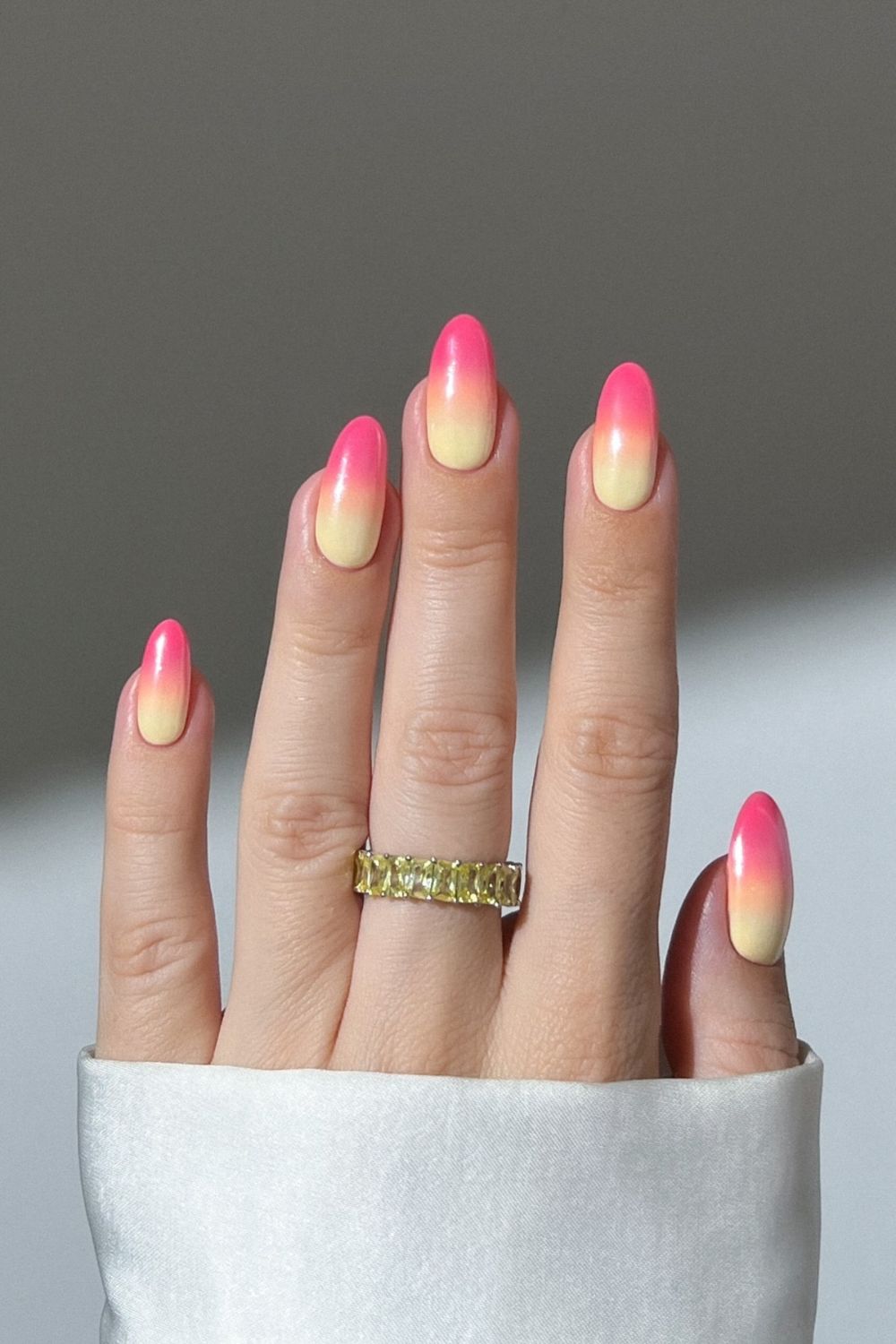 Pink To Peach Glow