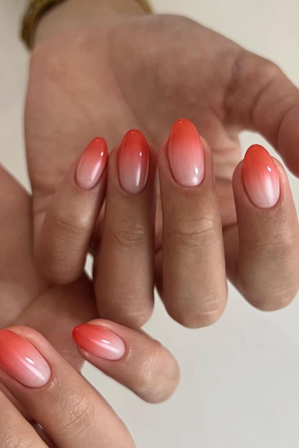 Bold Coral Fade