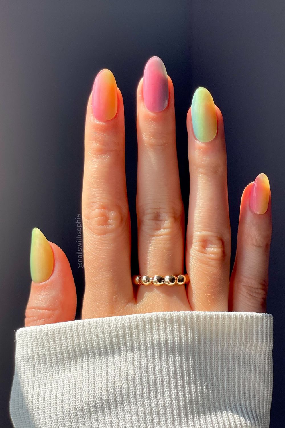 Rainbow Pastel Fade