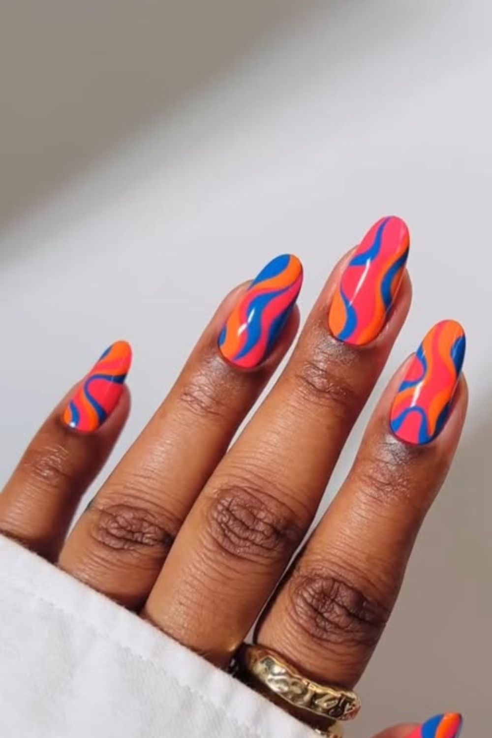 Vibrant Wave Sunset