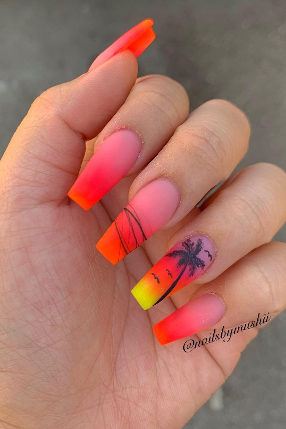 Vibrant Sunset Horizon