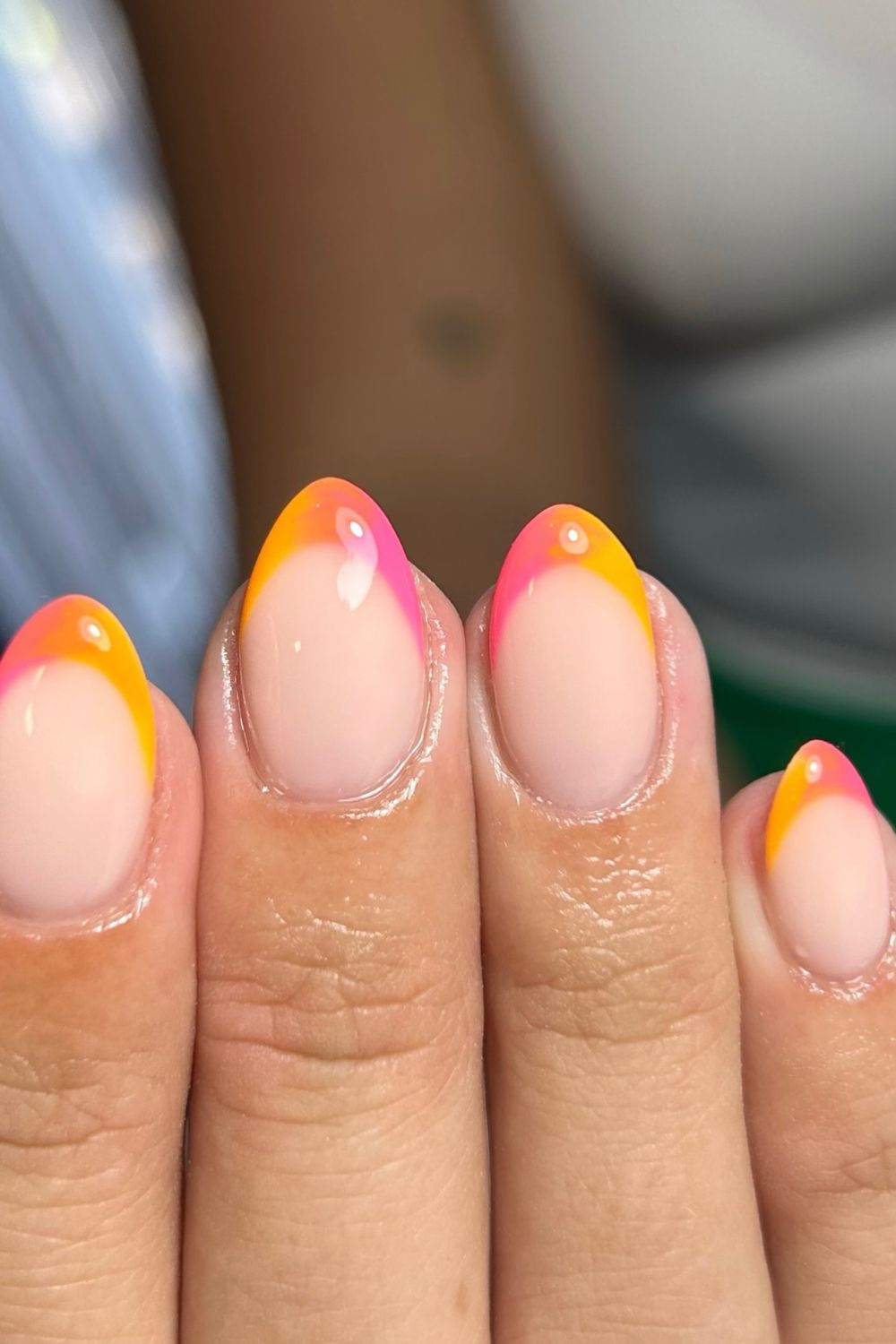 Peach Sunset Peaks