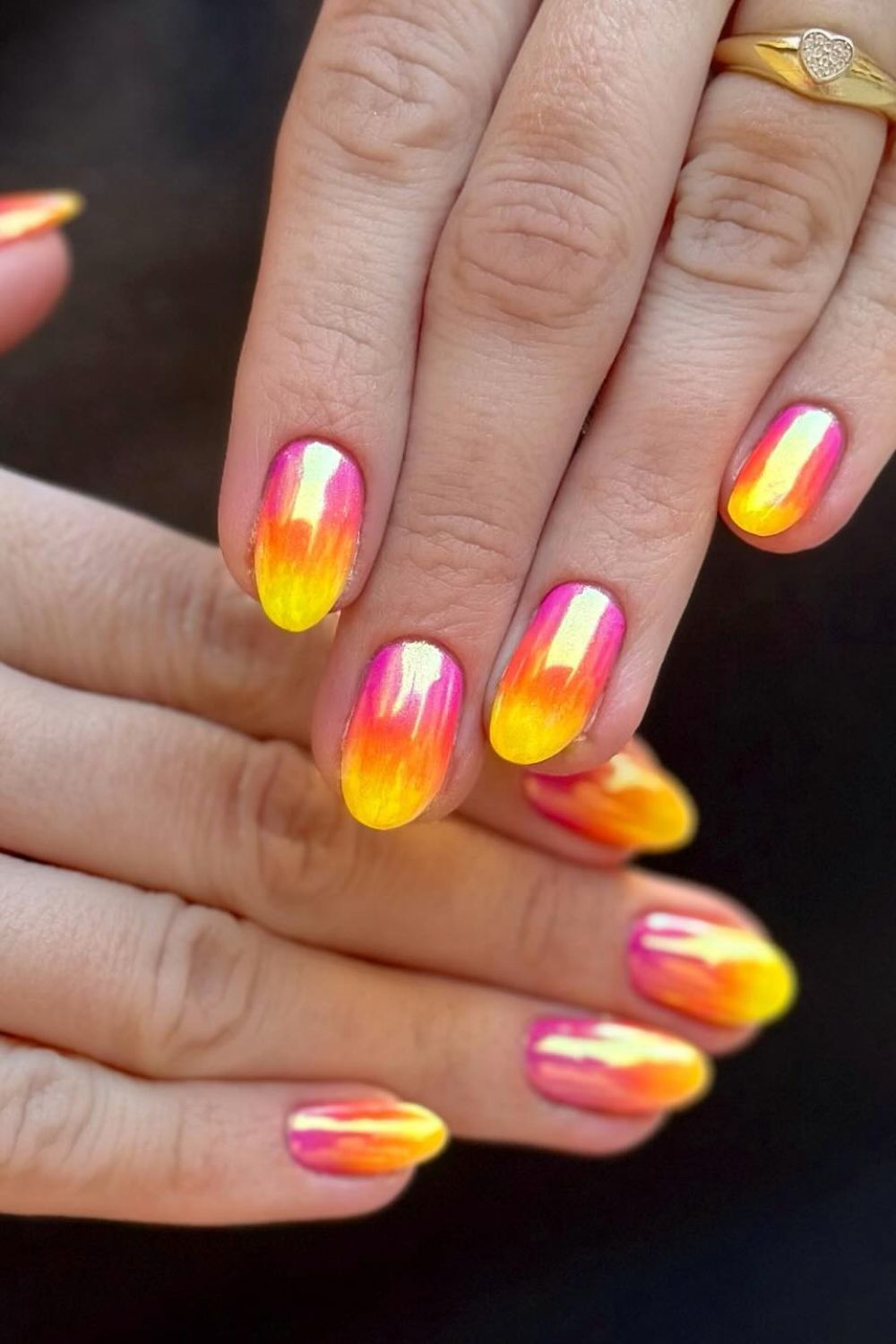 Electric Neon Sunset