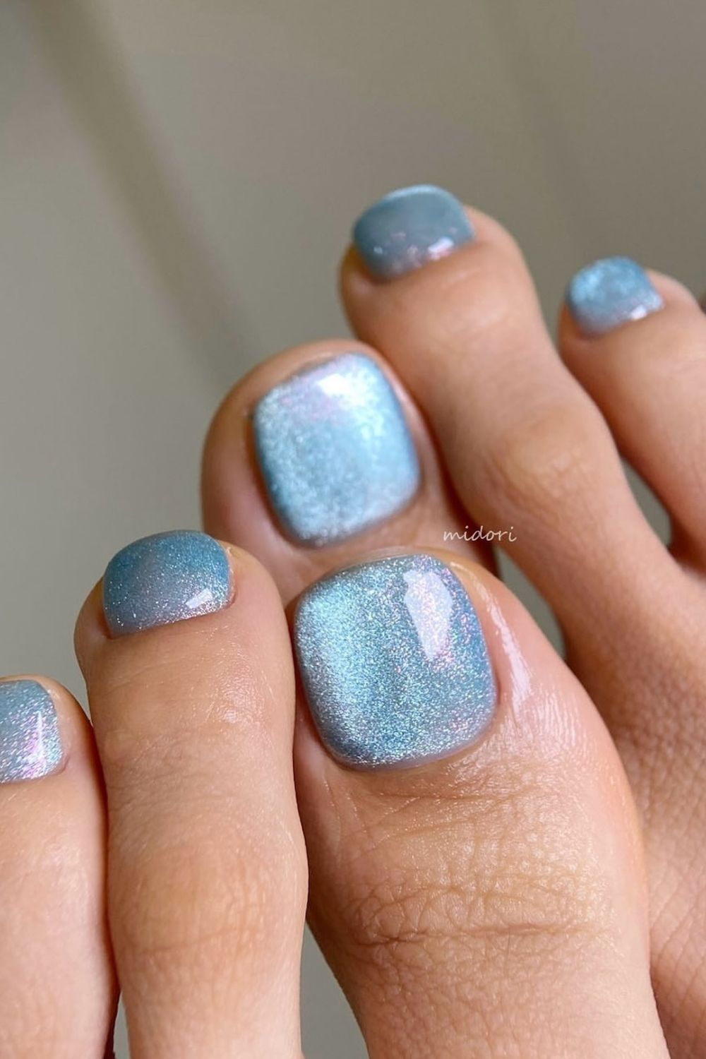 Shimmery Sky Blue