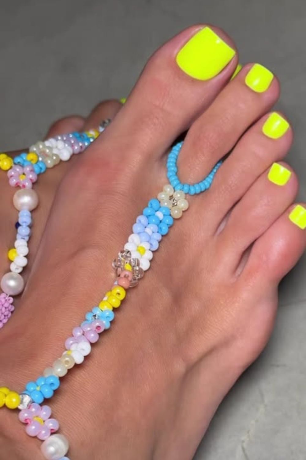 Neon Yellow Bright