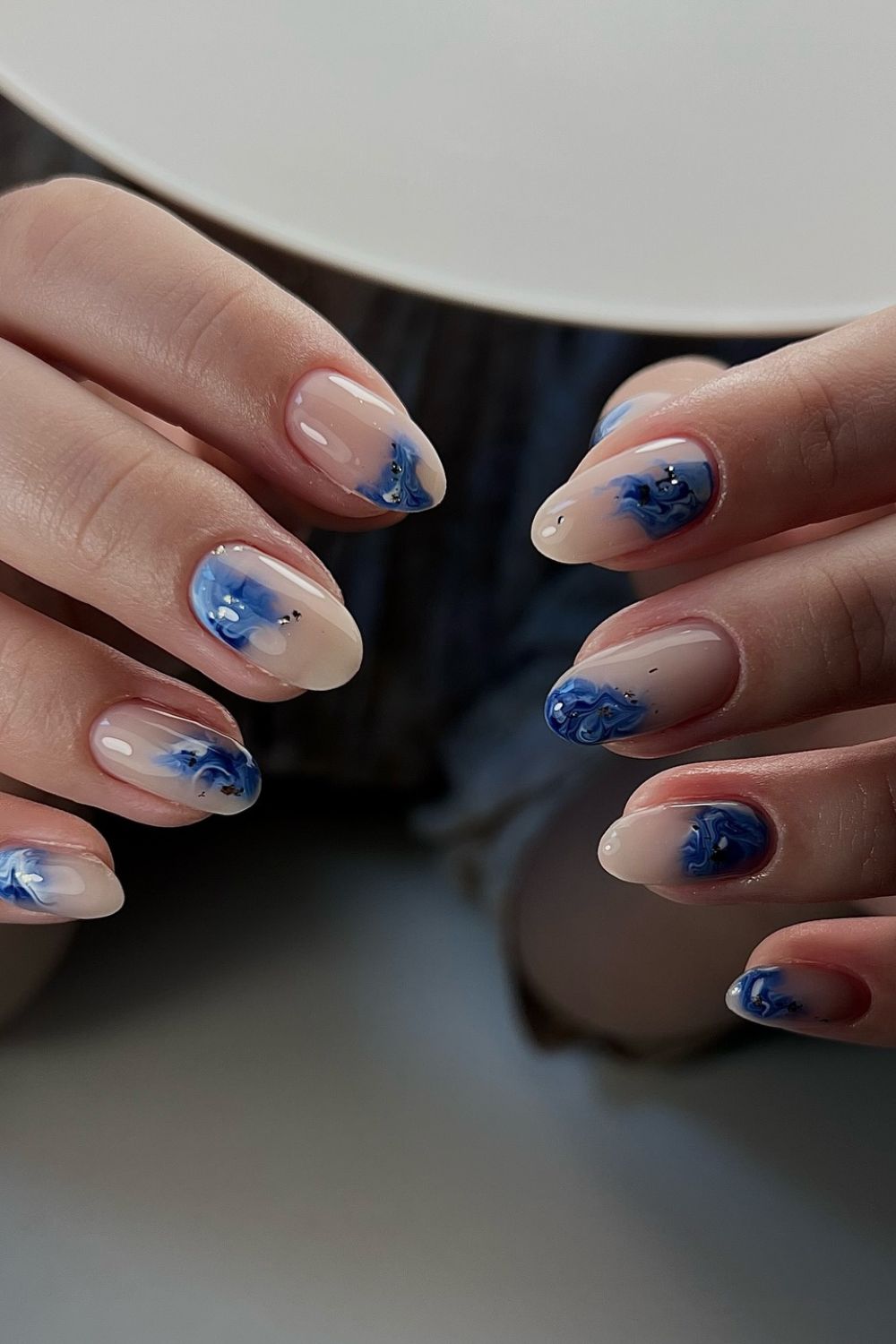 Smoky Blue Waves