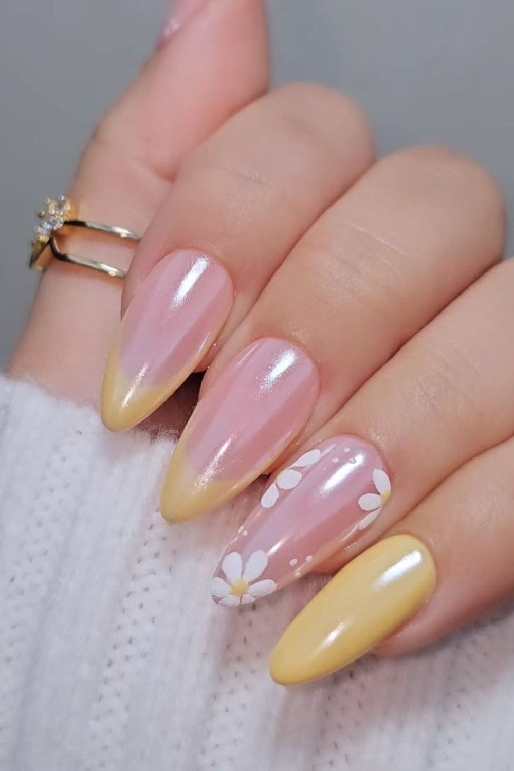 Pink And Yellow Florals