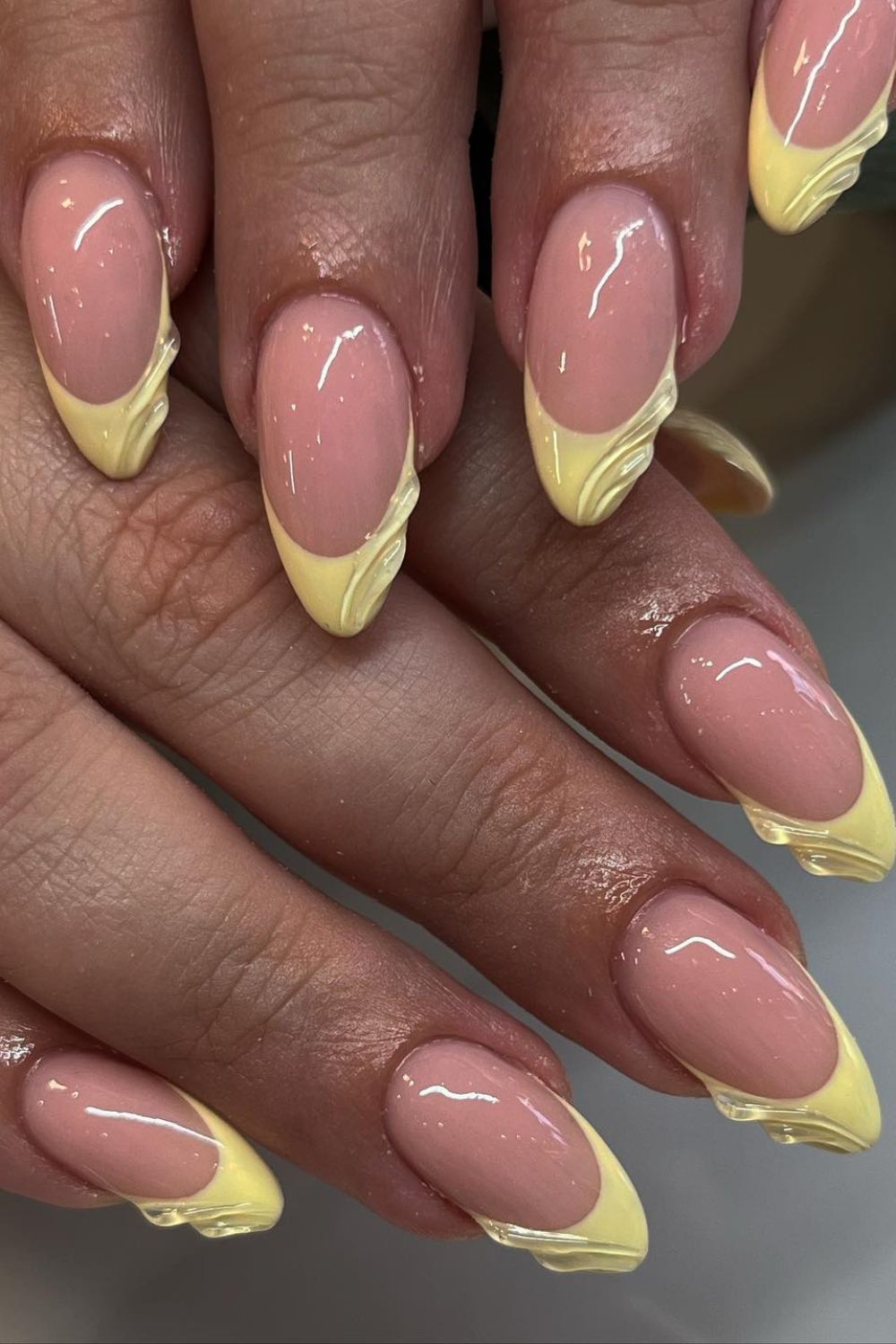 Sculpted French Swirls