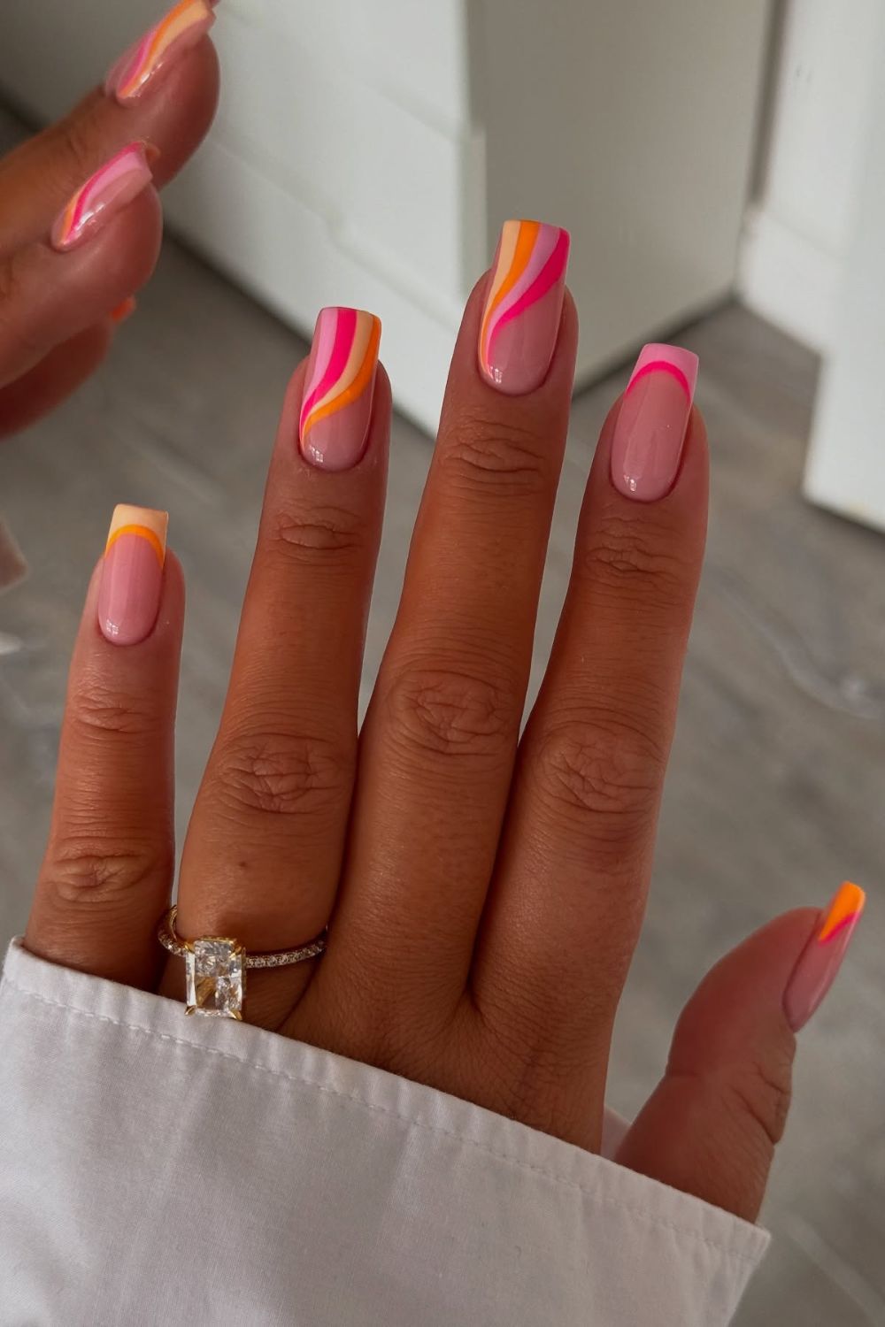 Sunset Swirl Tips