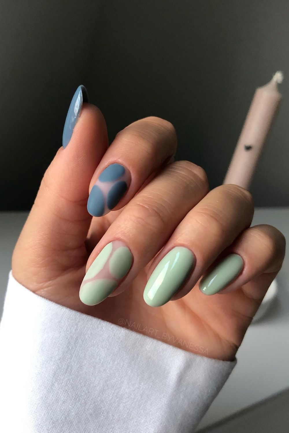 Soft Sage Shapes