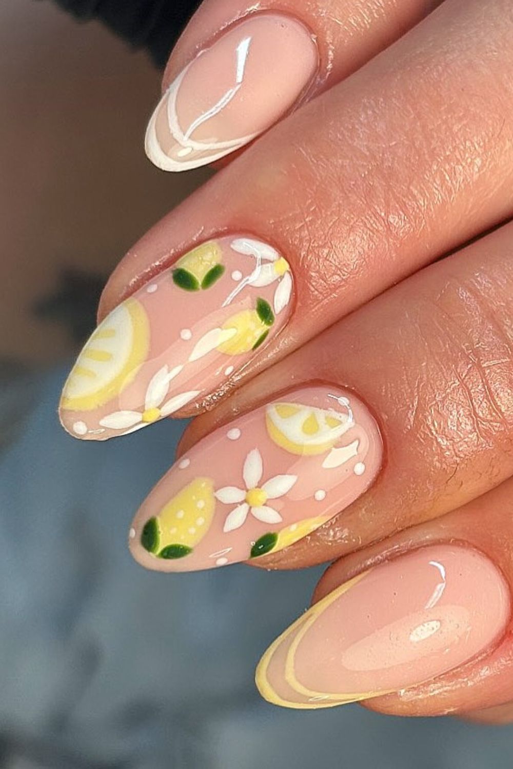 Delicate Lemon Blooms