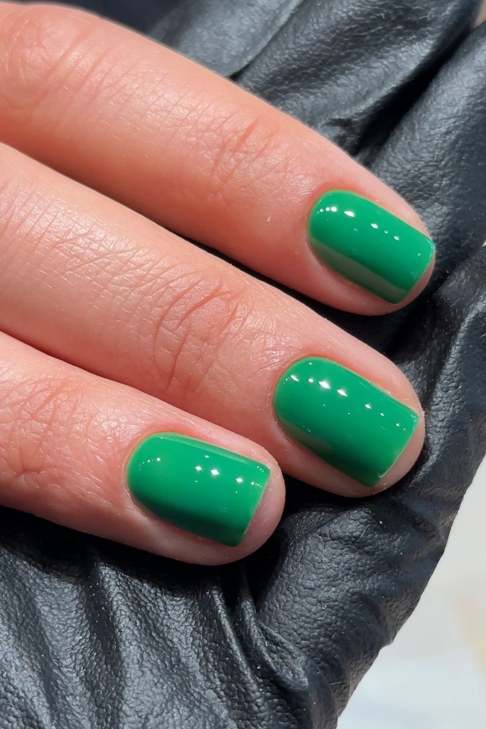Glossy Green Short