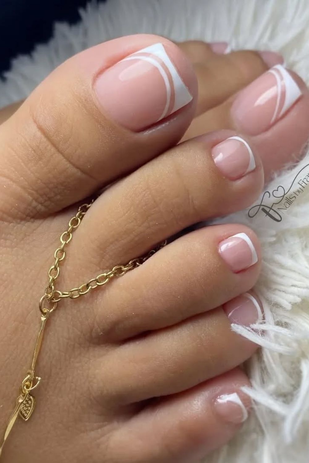 Curved White French