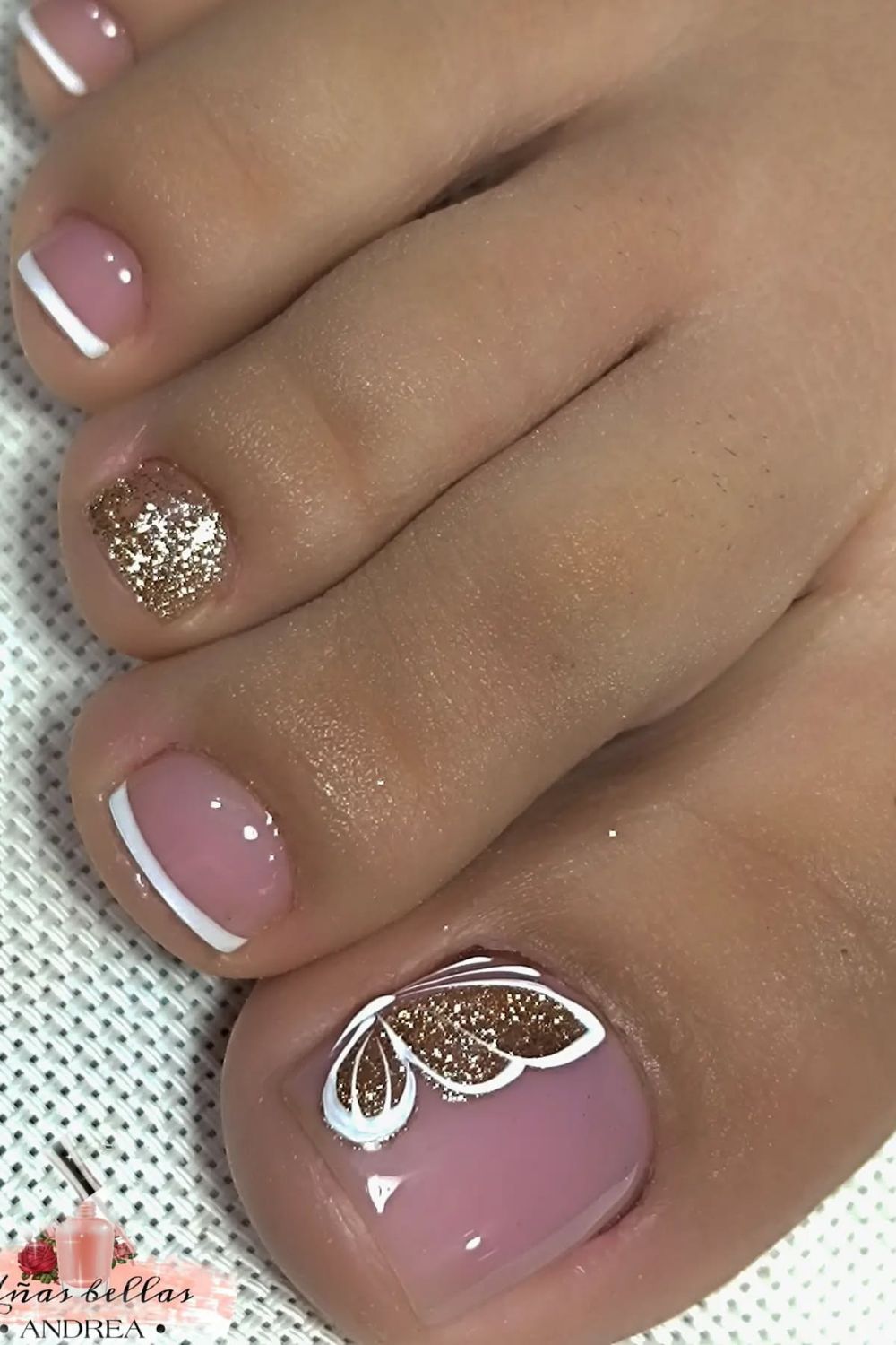 Bronze Petal Glam
