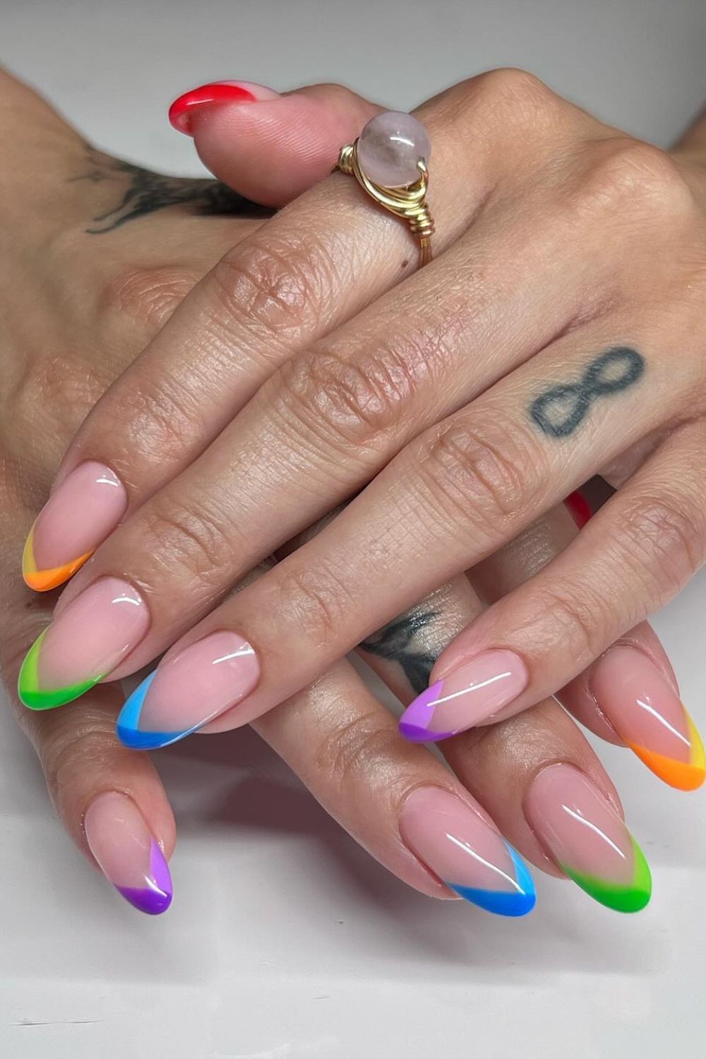 Sharp Rainbow Tips