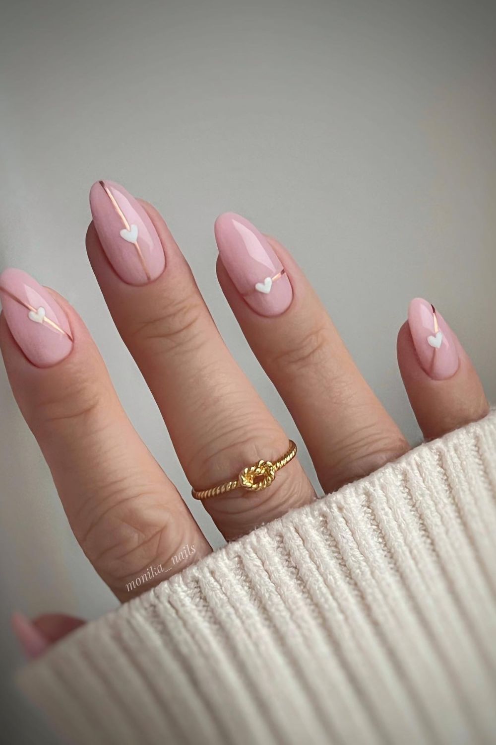 Blush Hearts & Lines