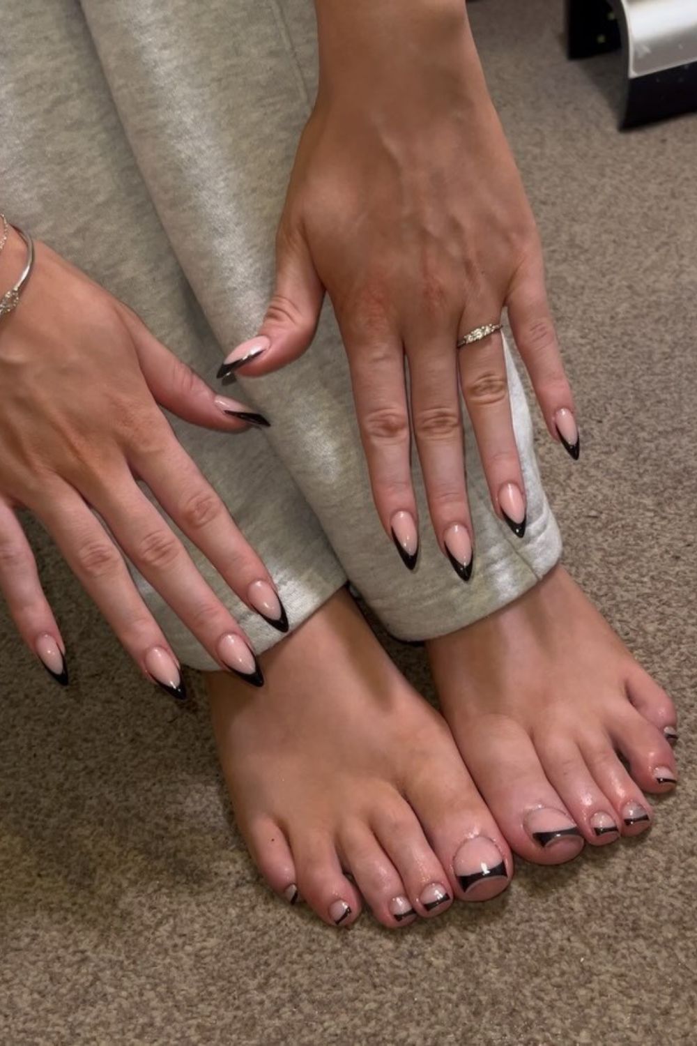 Black Tip Elegance
