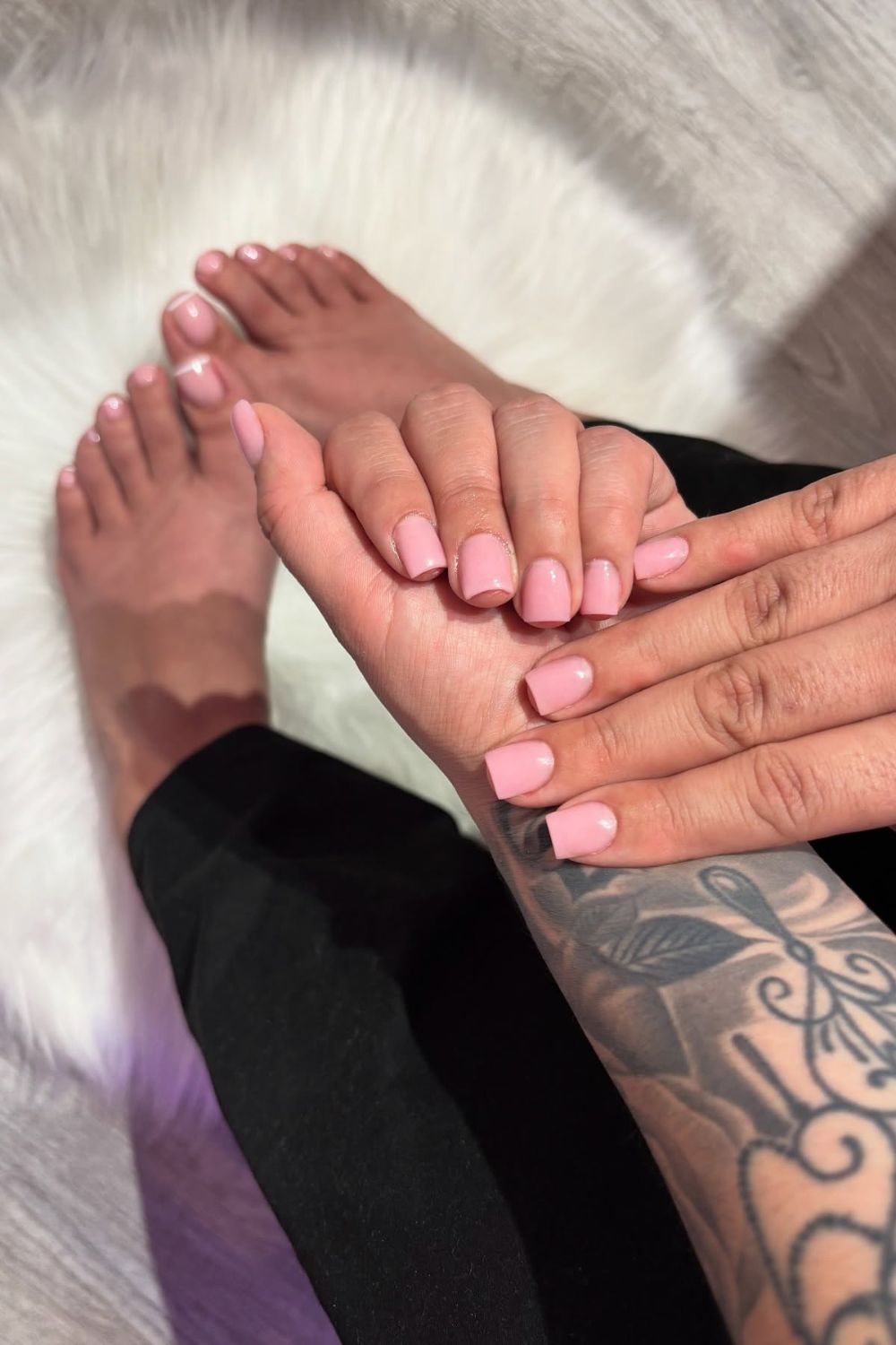Glossy Pink Simplicity