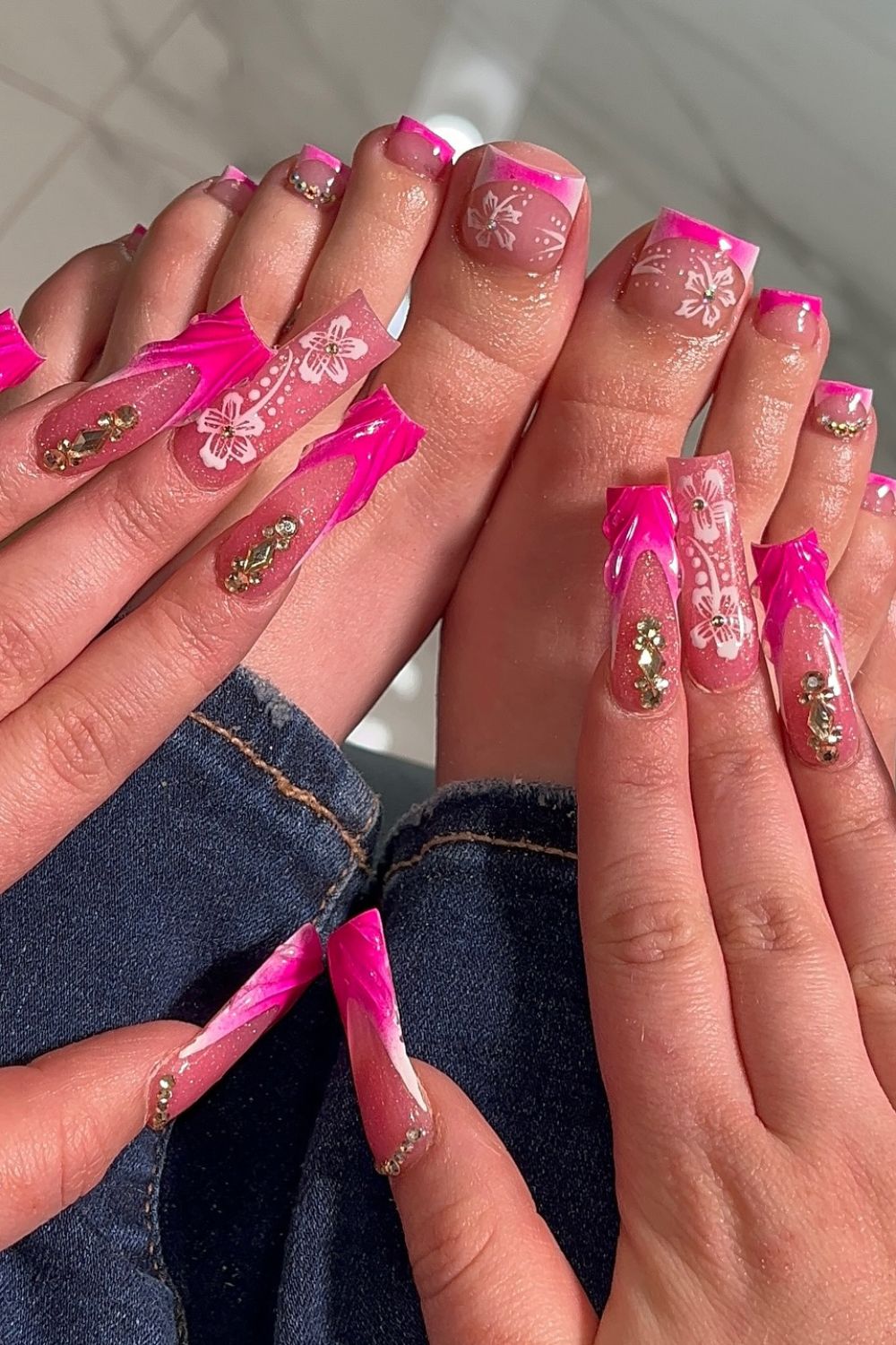Vibrant Pink Glam