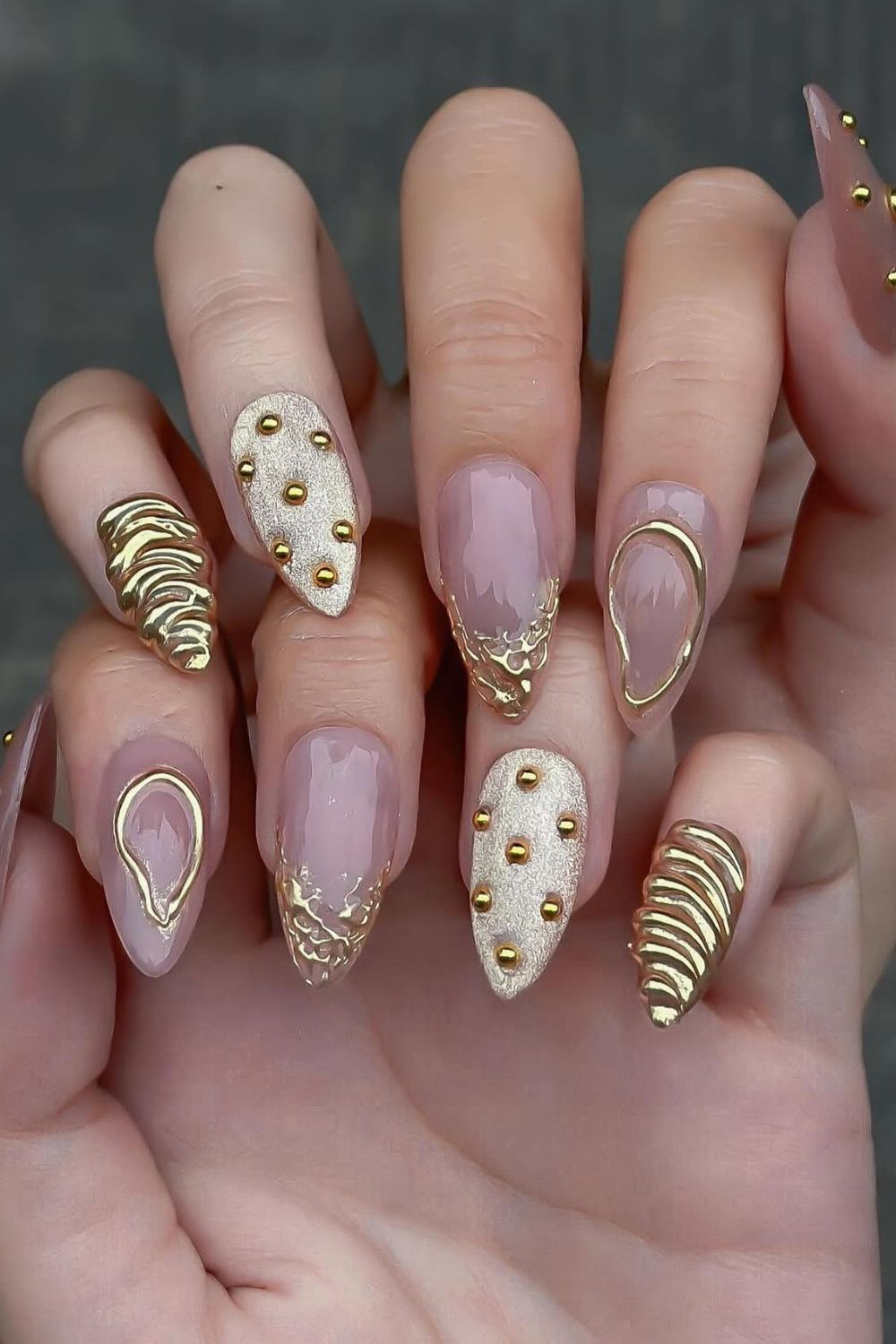 Textured Metallic Art