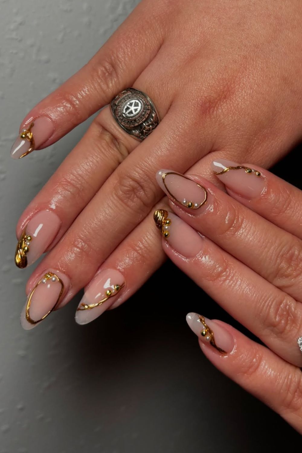 Sculpted Golden Embellishments