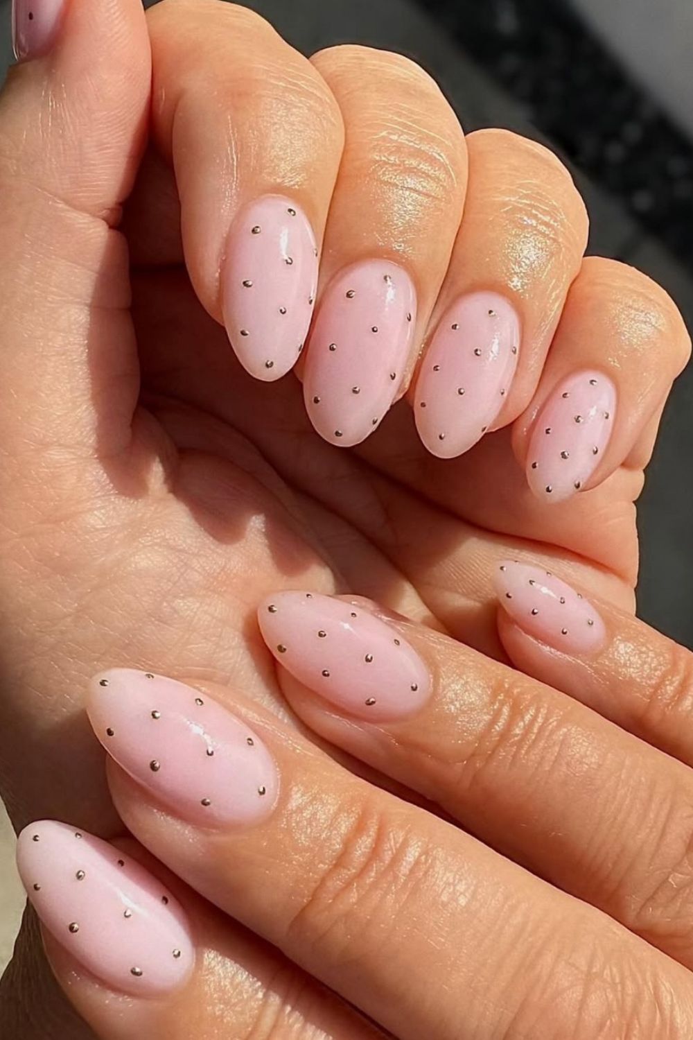 Pink With Studs