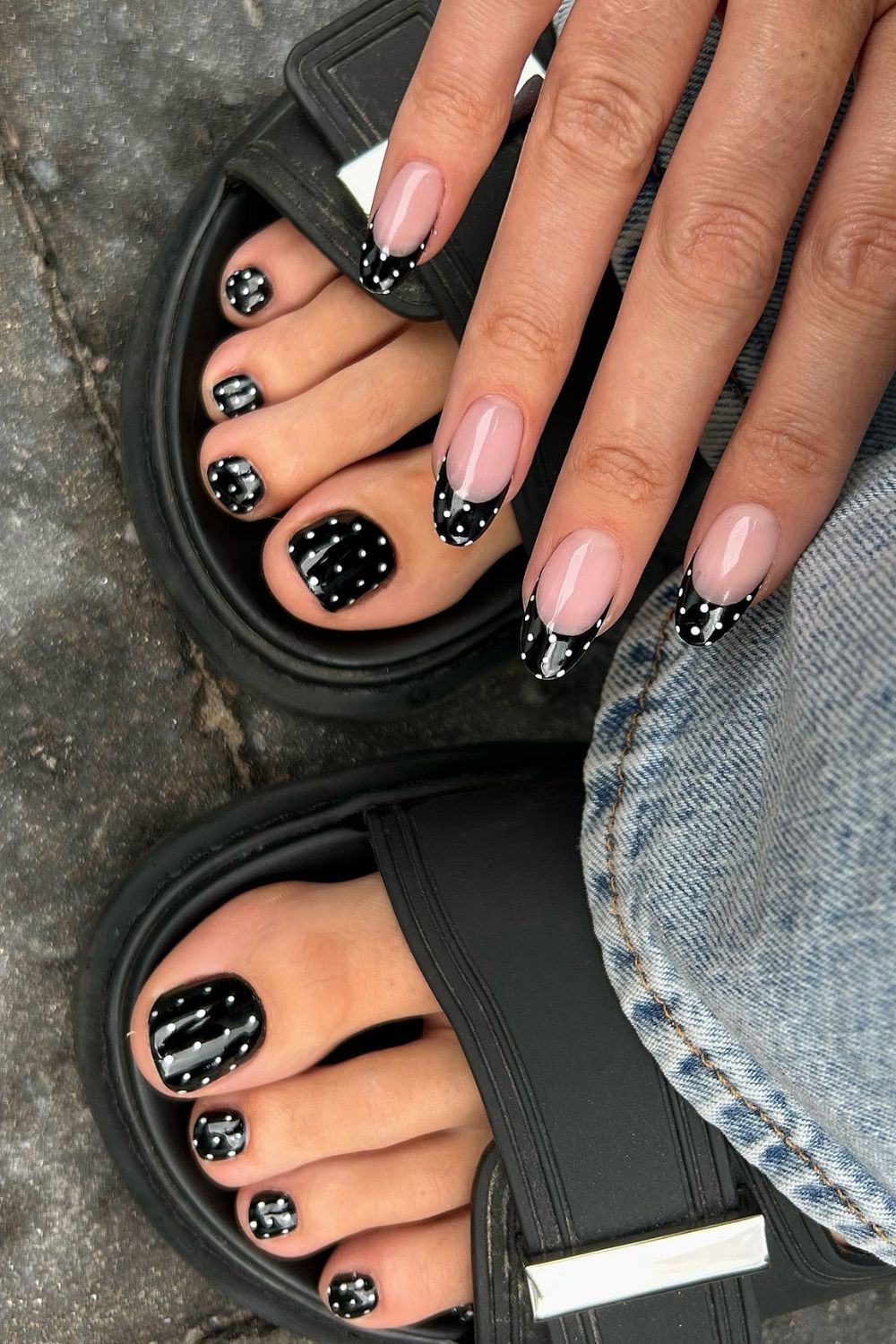 Matching Mani Pedi