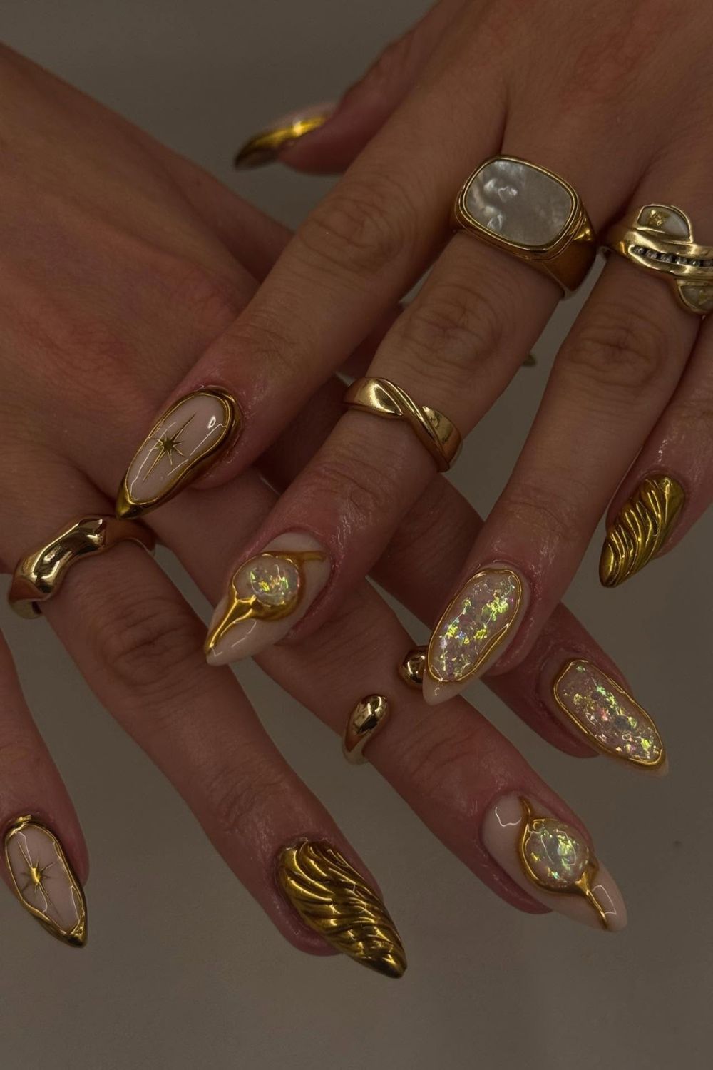 Gilded Glamour Look