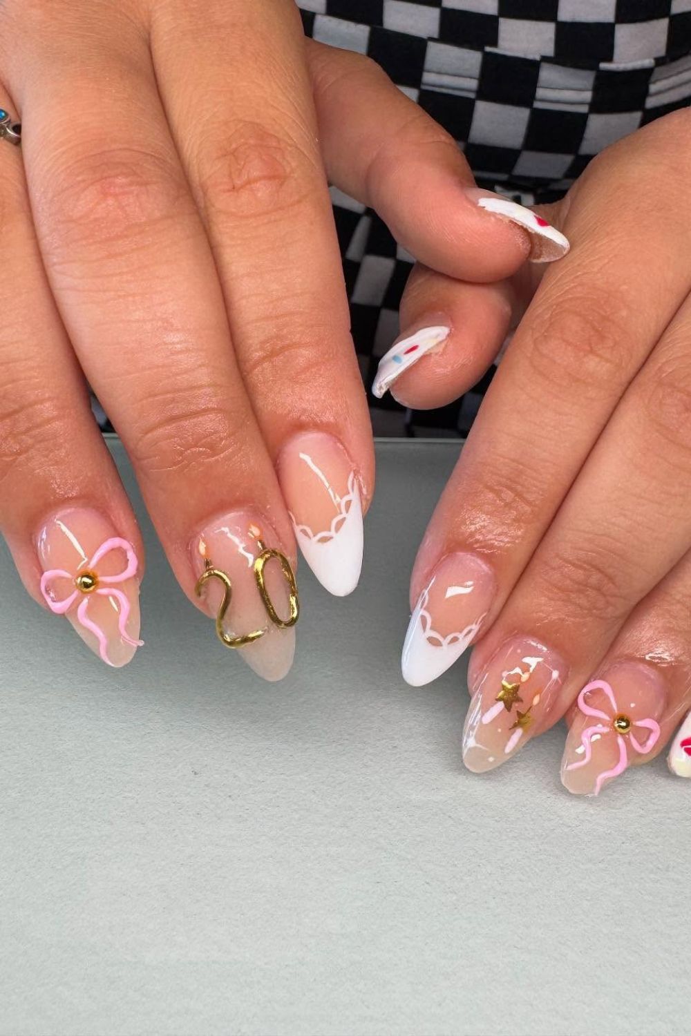 Soft Pink Bows