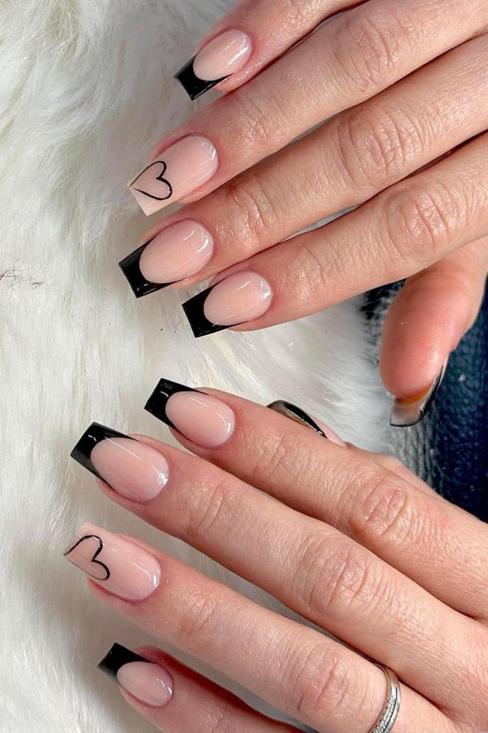 Graphic Heart Squares