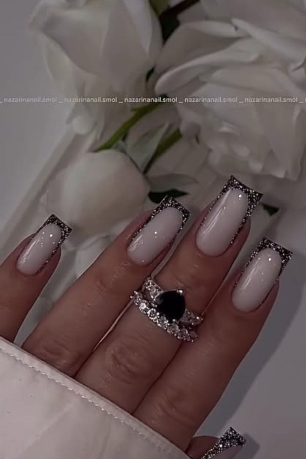 Rhinestone Edge Glam