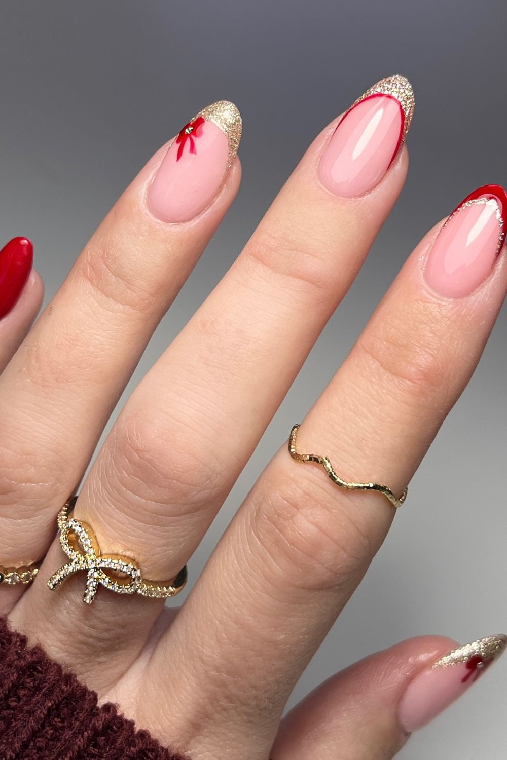 Glitter Tipped Ribbons