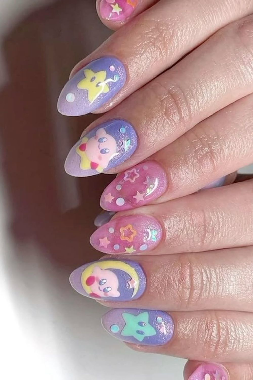 Starry Pastel Characters