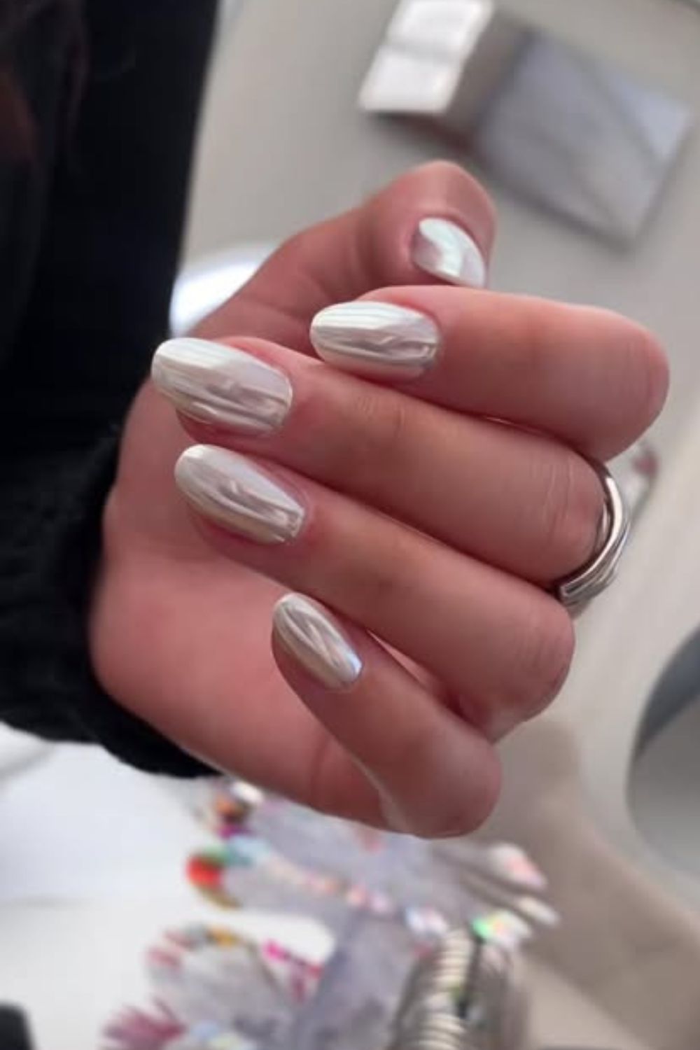 Sculpted Pearl Finish