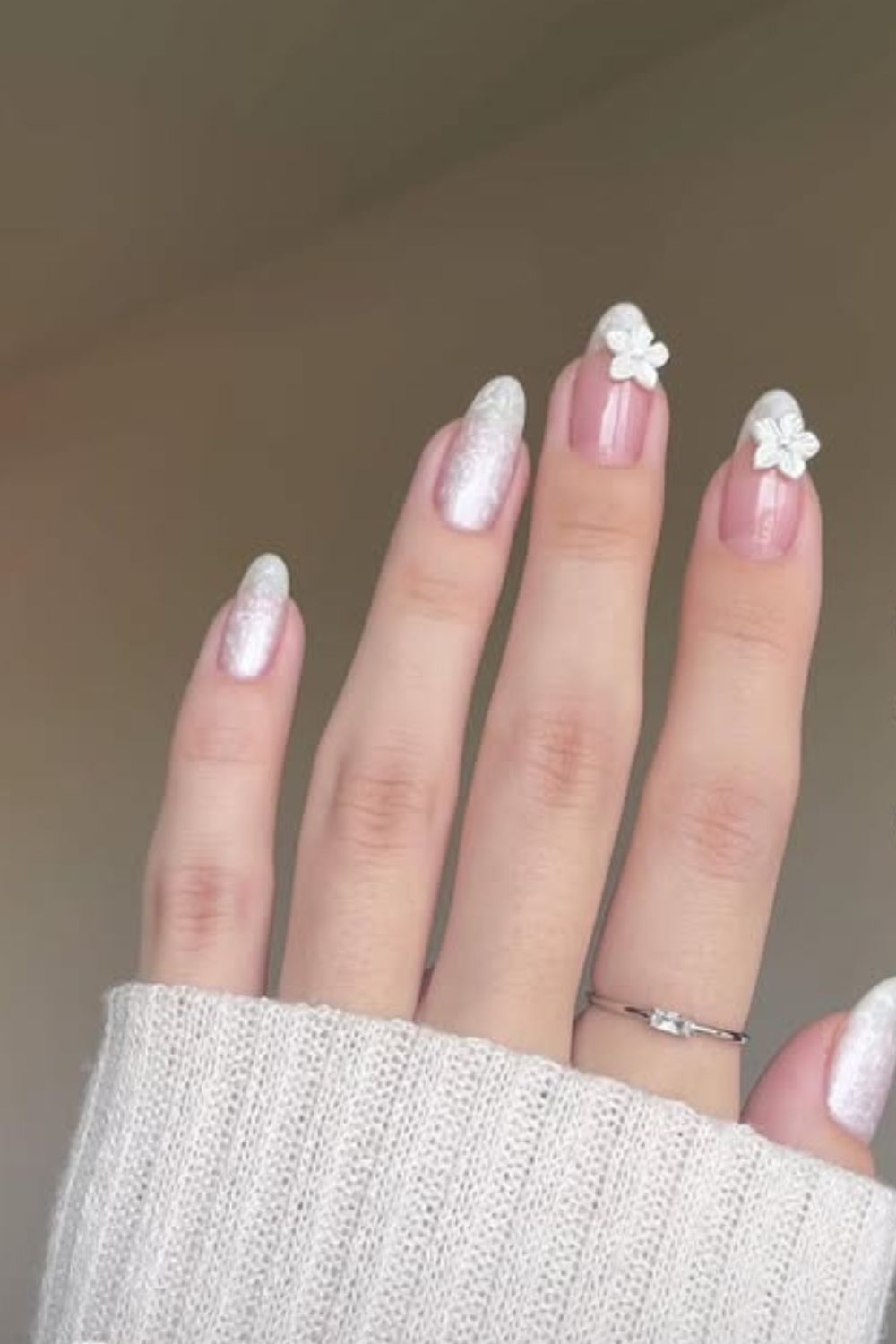 Floral Shimmer Detail