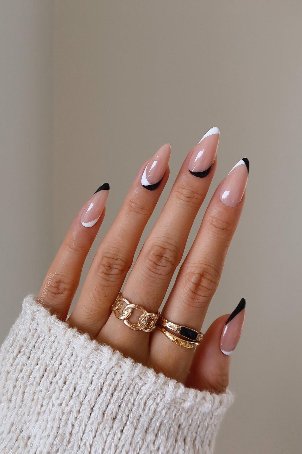 Modern Dual-Tone Tips