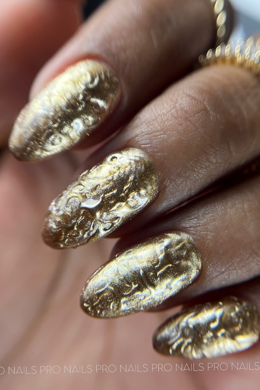 Sculpted Gold Texture
