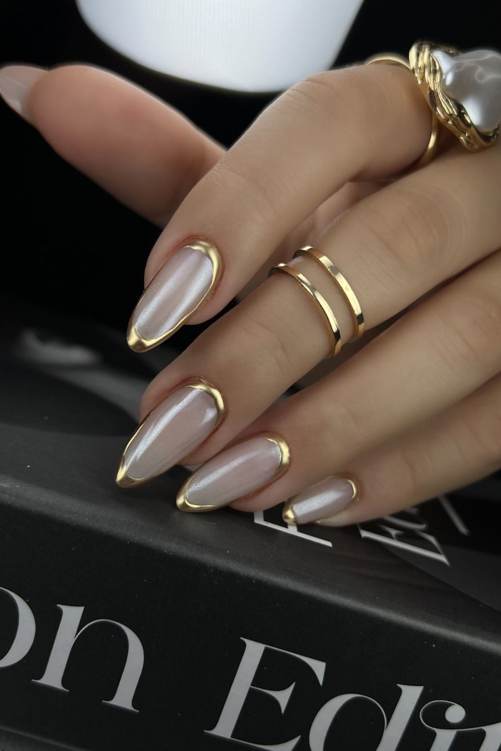 Luxe Gold Outlines