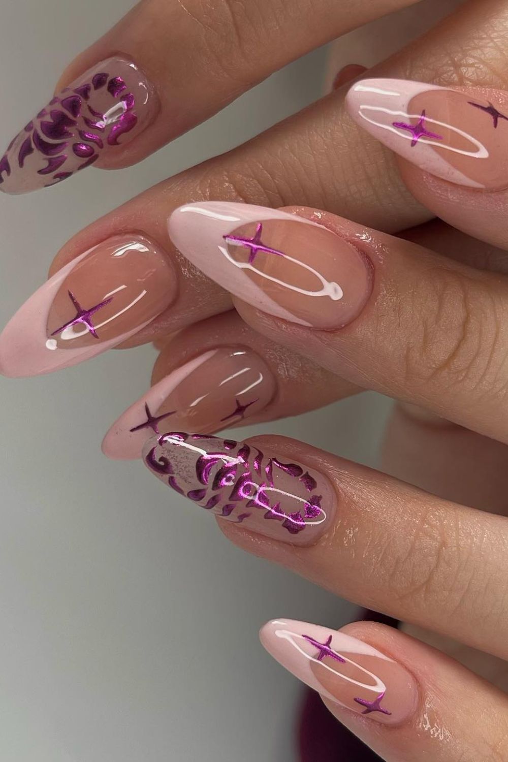 Glossy Magenta Glare