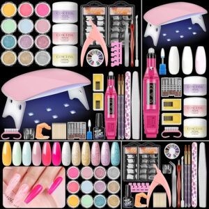 COSCELIA Acrylic Nail Kit for Beginners