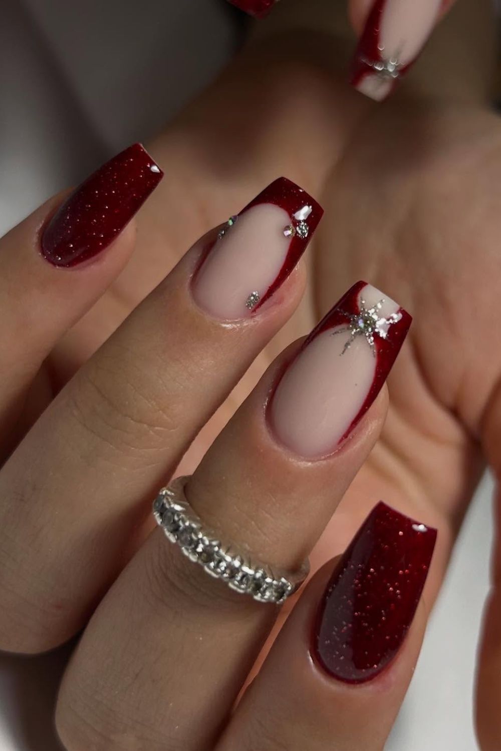 Glitter Frost Tips