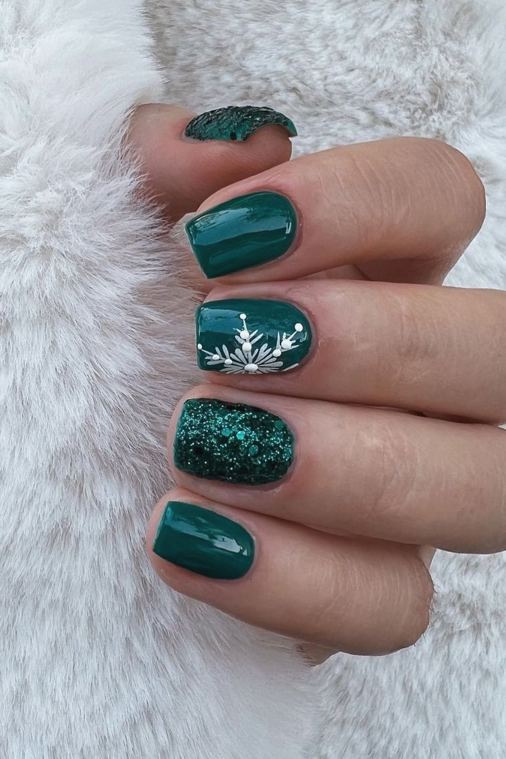 Snowflake Glitter Combo
